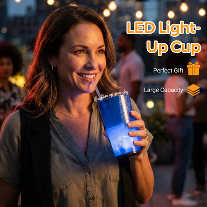 Watergeactiveerde lichtgevende LED-beker