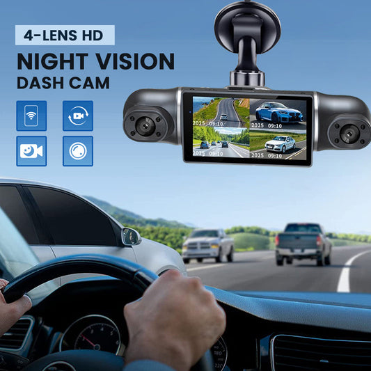 🥳2026 TOPAANBIEDING🥳💞Meer dan 50.000 verkocht!📹🚗360° Eagle Eye Parkeercamera – Rondomzicht, geen dode hoeken. 1080P HD, loop-opname. Parkeer met een gerust hart. 🛡️🌙