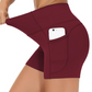 Dames Hoge Taille Yoga Shorts met Buikcontrole