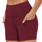 Dames Hoge Taille Yoga Shorts met Buikcontrole