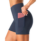 Dames Hoge Taille Yoga Shorts met Buikcontrole