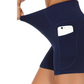 Dames Hoge Taille Yoga Shorts met Buikcontrole