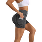 Dames Hoge Taille Yoga Shorts met Buikcontrole