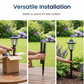 Vintage Zonne-energie Hexagonale Tuinlamp