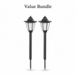 Vintage Zonne-energie Hexagonale Tuinlamp