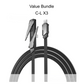 ⚡ KLANTENFAVORIET⏳50% KORTING!🔥2-in-1 snellaadkabel met telefoonhouder