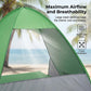 🏖️ Automatische pop-up strandtent | Snel op te zetten • Lichtgewicht • Draagbaar