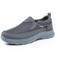 Orthopedische, ademende instapsneakers voor heren