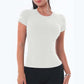 Slim-fit T-shirt voor dames met sneldrogende eigenschappen