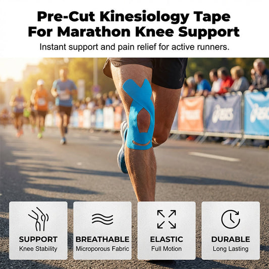 Precut Kinesiology Tape for Knees