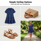 Dames kanten babydoll jurk – zwierig en luchtig