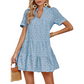 Dames kanten babydoll jurk – zwierig en luchtig
