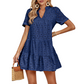 Dames kanten babydoll jurk – zwierig en luchtig