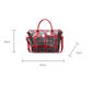 🌺 50% KORTING 💐 Vrouwen Geruite PVC Tote Bag