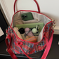 🌺 50% KORTING 💐 Vrouwen Geruite PVC Tote Bag