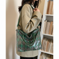 🌺 50% KORTING 💐 Vrouwen Geruite PVC Tote Bag