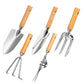 Robuuste 9-delige set tuingereedschap