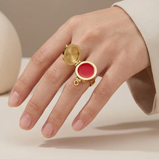 Stijlvolle Ring met Lippenbalsem