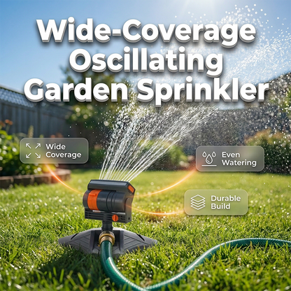 Automatische roterende tuinsproeier met breed dekkingsgebied