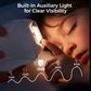 👶💅 360° draaibare nagelknipper – met LED-verlichting, stil, veilig voor baby’s en volwassenen!