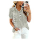 🔥  UITVERKOOP 49%👚 Casual damestop met ruches en pofmouwen