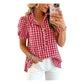 🔥  UITVERKOOP 49%👚 Casual damestop met ruches en pofmouwen