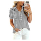 🔥  UITVERKOOP 49%👚 Casual damestop met ruches en pofmouwen