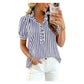 🔥  UITVERKOOP 49%👚 Casual damestop met ruches en pofmouwen