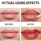 Peel-off lipgloss met langhoudende kleur