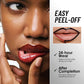 Peel-off lipgloss met langhoudende kleur
