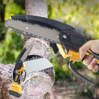 🔥 Korting! 6" Draadloze Mini Kettingzaag | Snel & Licht