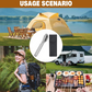🌞Fris De Lente In Met 50% Korting!🥄4-in-1 Draagbare Bestekset van Roestvrij Staal – Vork, Lepel, Mes + Flessenopener, Compact & Lichtgewicht voor Picknick en Reizen