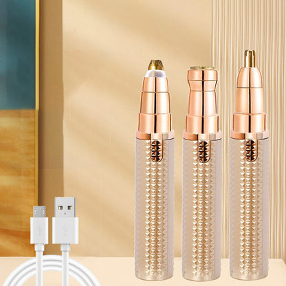 👀🧔‍♀️🧔‍♂️ TIJDELIJKE AANBIEDING: 50% KORTING! 3-in-1 elektrische wenkbrauwtrimmer – verwisselbare opzetstukken voor wenkbrauwen, gezicht en detailtrimmen – ideaal voor mannen en vrouwen, zodat je er altijd en overal verzorgd uitziet 🌍💈