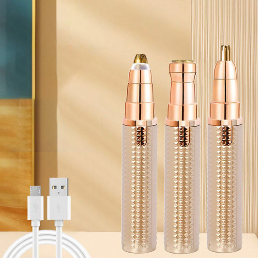 👀🧔‍♀️🧔‍♂️ TIJDELIJKE AANBIEDING: 50% KORTING! 3-in-1 elektrische wenkbrauwtrimmer – verwisselbare opzetstukken voor wenkbrauwen, gezicht en detailtrimmen – ideaal voor mannen en vrouwen, zodat je er altijd en overal verzorgd uitziet 🌍💈