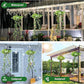 🌿 Solar hanglamp met grasdesign – Sfeervolle tuinverlichting met natuurlijke uitstraling ✨