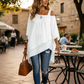 🔥Tijdelijke aanbieding: 50% korting - Asymmetrische casual blouse met losse pasvorm voor dames