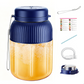 Draagbare sapcentrifuge/blender van 1300 ml met twee deksels en rietje