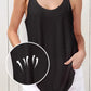 Zomerse mesh-top met spaghettibandjes voor dames