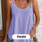 Zomerse mesh-top met spaghettibandjes voor dames