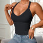 Slim-fit gewatteerde tanktop voor dames
