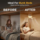 🔥💴 Beperkte voorraad⏰ Draagbare USB-plafondventilator met LED-verlichting |💡 Werkt op USB, overal op te hangen, ideaal voor kamperen en thuis – onder rembours ✅