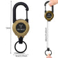 💥LAATSTE DAG UITVERKOOP 50% KORTING💥🏆Sleutelhanger met intrekbare karabijnhaak 🎣 – 65 cm stalen koord, stevige badgehouder, lichtgewicht EDC-accessoire voor sleutels, ID-kaarten en buitengebruik