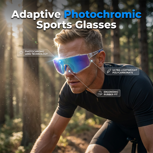 🏃‍♀️🔥 TIJDELIJKE AANBIEDING: 50% KORTING! Intelligente fotochromatische bril voor buitenactiviteiten