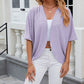 Zacht, casual vest met halflange mouwen voor dames
