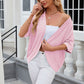 Zacht, casual vest met halflange mouwen voor dames
