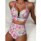 Bikiniset met hoge taille en U-vormige band voor dames