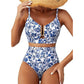 Bikiniset met hoge taille en U-vormige band voor dames