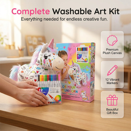 🦄 DIY Eenhoorn Knutselset voor Kinderen – Creatief & Magisch Speelplezier ✨