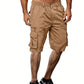 Heren casual cargoshorts met meerdere zakken