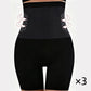 Hoge taille buikvlatte shapewear short
